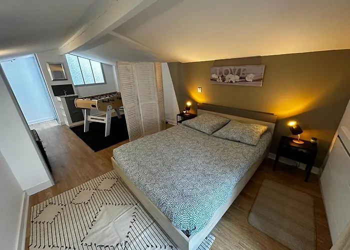 아파트 Le Maixent, Maison De Ville, Baby Foot, Wifi *